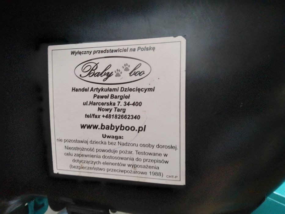 Fotel dziecięcy do karmienia i nie tylko