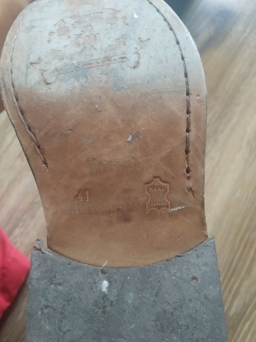 Granatowe buty męskie