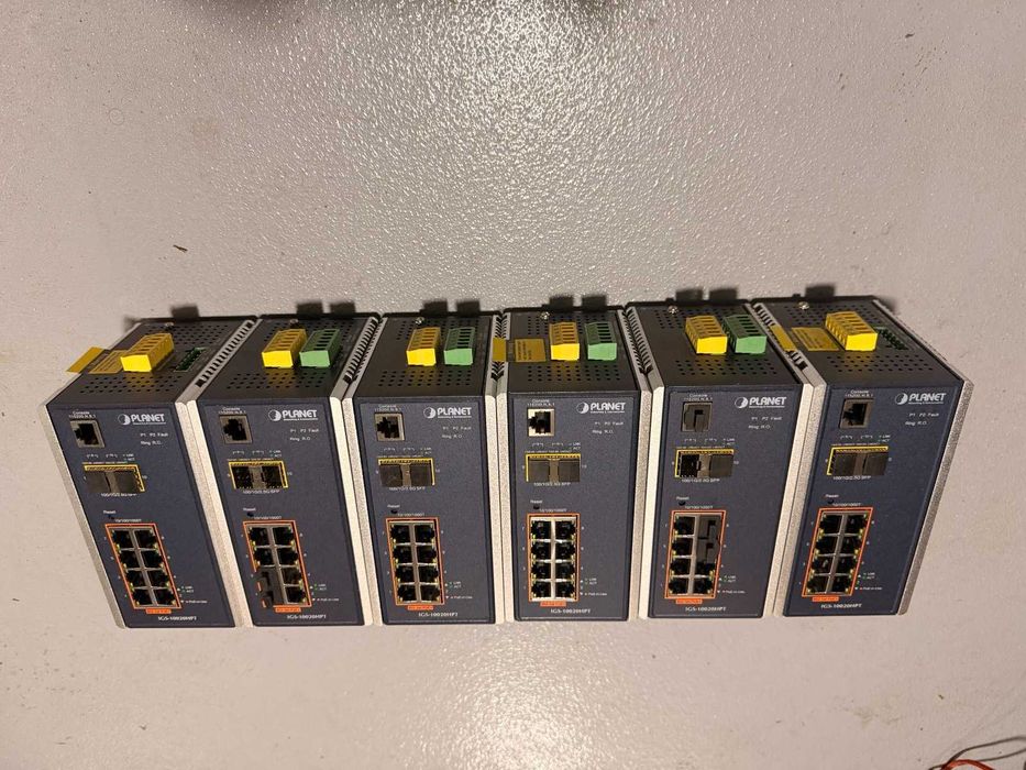 Planet IGS‑10020hpt  Przemysłowy przełącznik/Switch Gigabit PoE