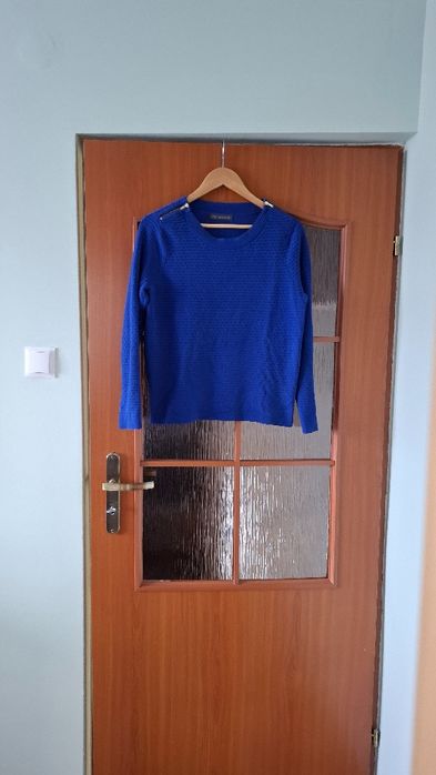 Chabrowy sweterek  L