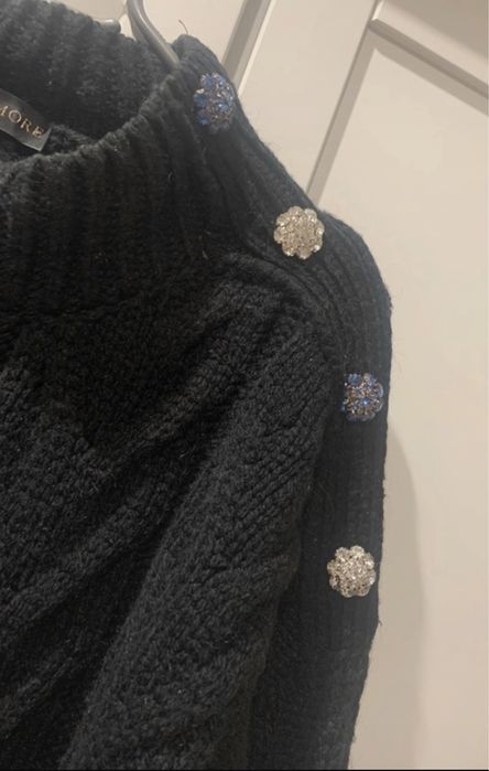 Sweter cocomore cyrkonie bluzka