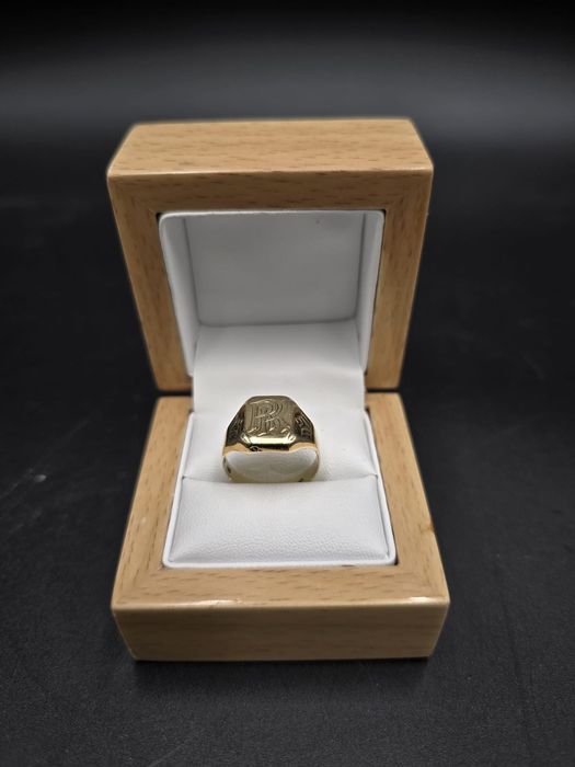 Złoty sygnet próba 585 waga 3.86 gram