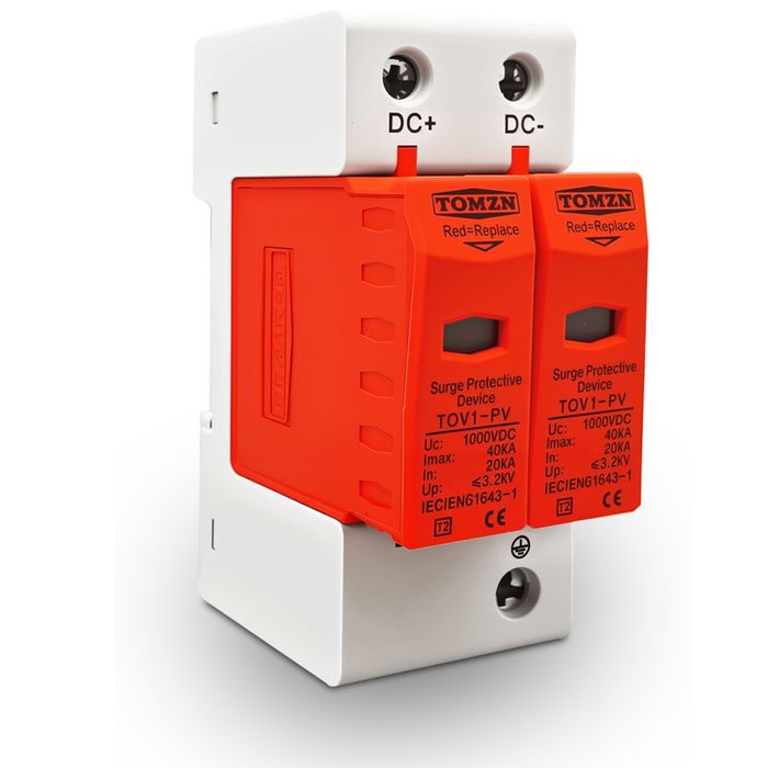 Захист від імп. перенапруг 500 v, 600 V 1000v ПЗІП  УЗИП  TOMZN TOV1-P