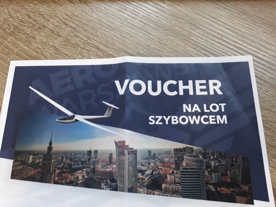 Voucher na Lot szybowcem za samolotem