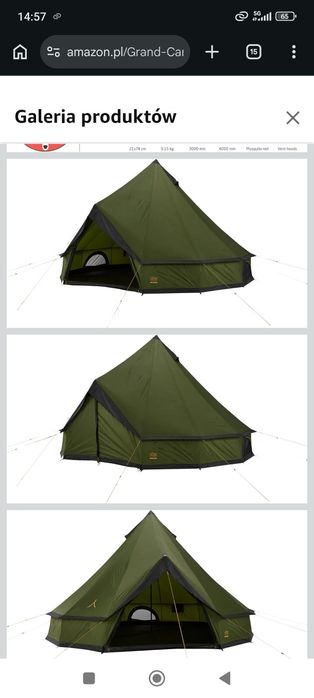 Grand Canyon Indiana 8 osobowy namiot okrągły, tipi
