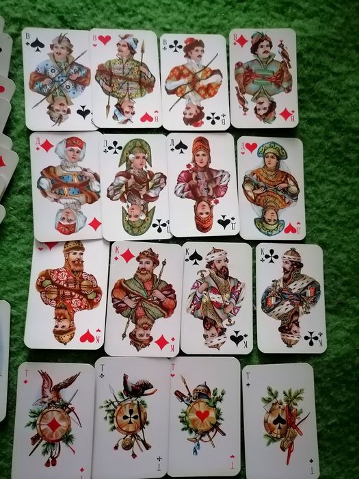 Карты игральные ссср, пасьянс