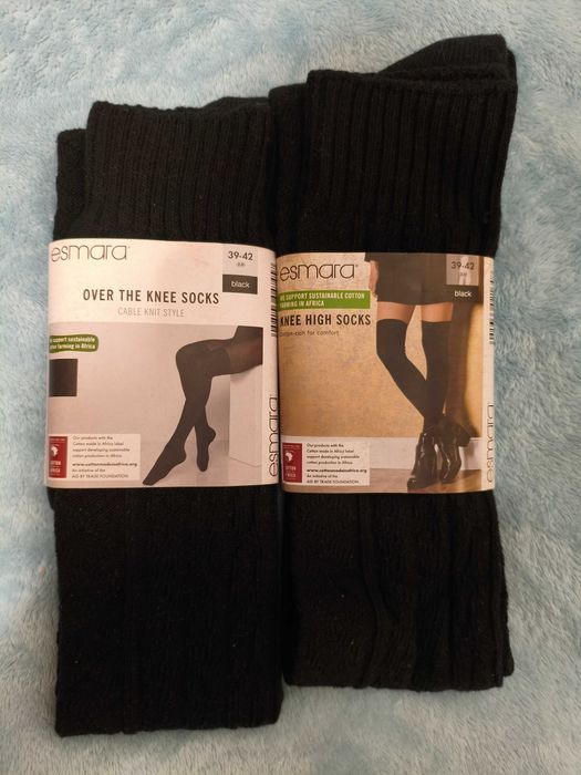 Гольфи гетри зимові в'язані з візерунком для жінок Esmara LYCRA®