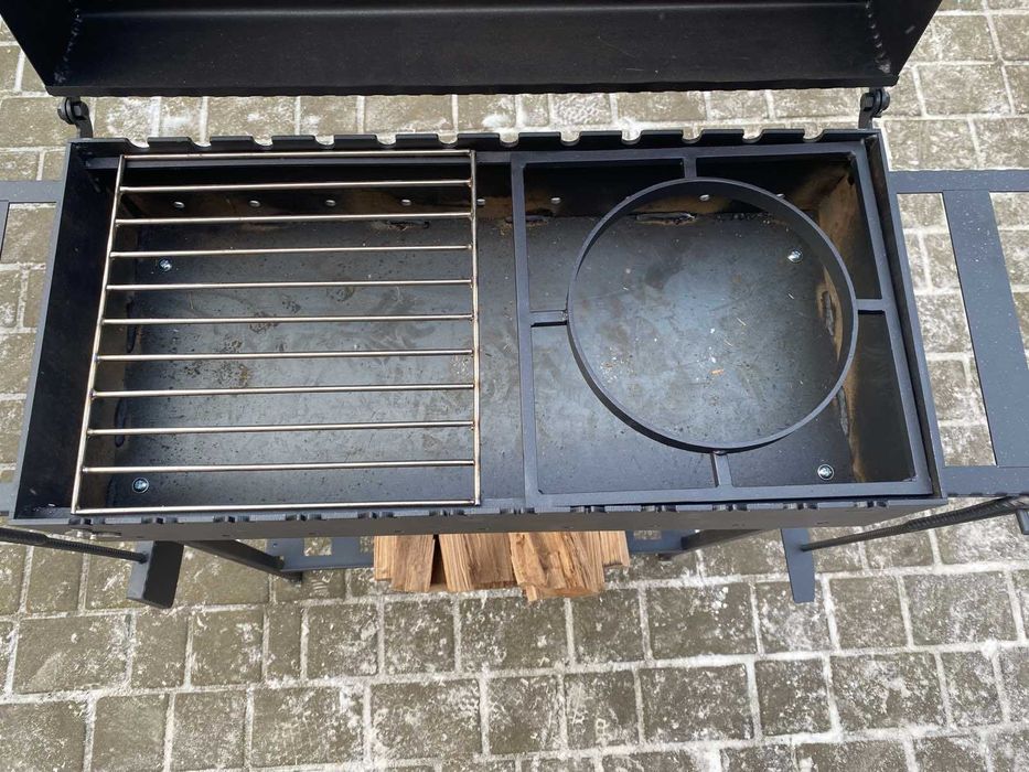 Мангал 4мм метал 12 шампурів Виробництво Казан Барбекю Розпродаж -35%