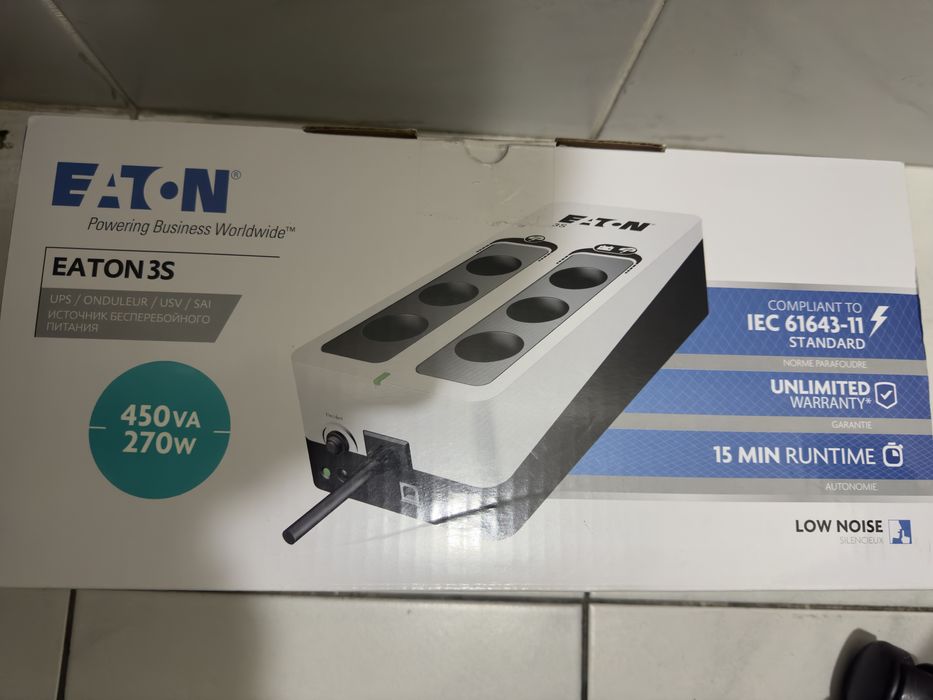 Ups Eaton 450 6 tomadas nova