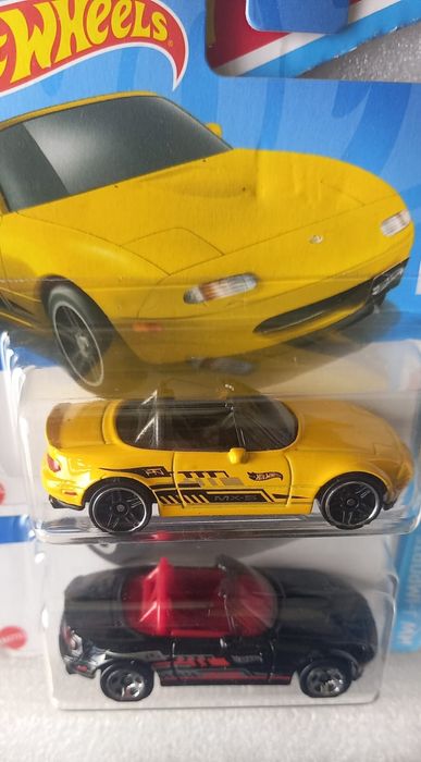 Conjunto 2, 91 Mazda mx-5 miata hot wheels