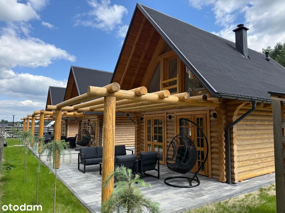 NOWY DOM Z BALI 70m2 - W malowniczej miejscowości Radawa
