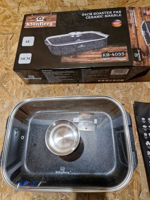 Brytfanna Marmurowa  6L KLÖNBERG KB-4035