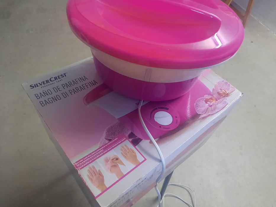 Banho de Paraffina Eletrico para mãos e pés Silvercrest, BAIXA DE PREÇO