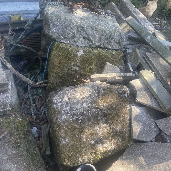 Pedra rustica ideal para muro