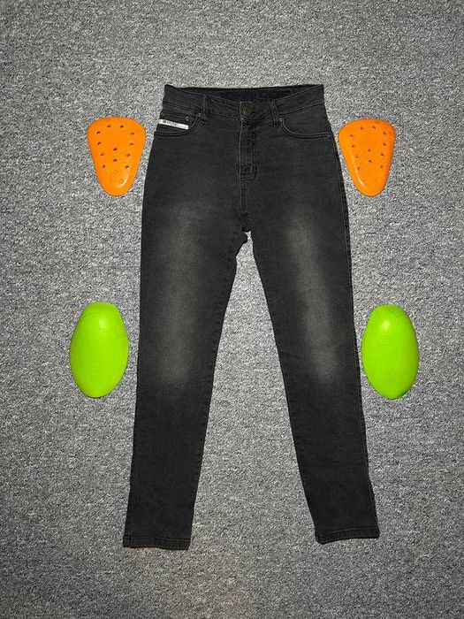 Чоловічі мотоджинси JOHN DOE Betty High Dark - ЕЛАСТИЧНІ - Розмір 30/S