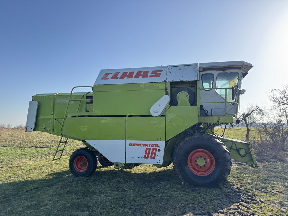 Claas Dominator 96 • Hydrostat • Silnik Mercedes • Heder 4,5 m + wózek