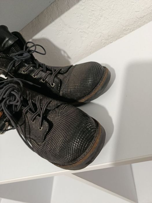 Байкерські шкіряні чоботи airstep A.S.98  розмір 39