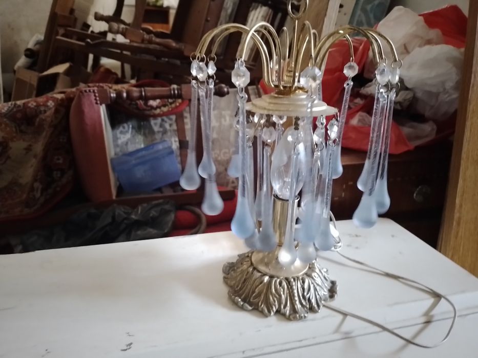 Par de candeeiros de mesinha de cabeceira