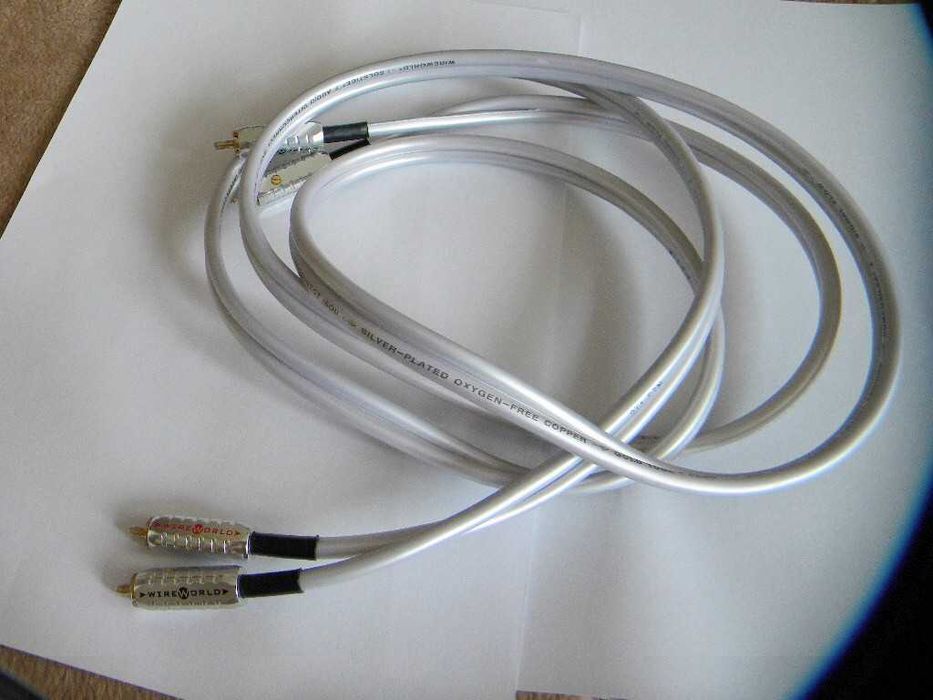 Kable rca Wireworld Soltice 7 cichce USA klasa kabelki