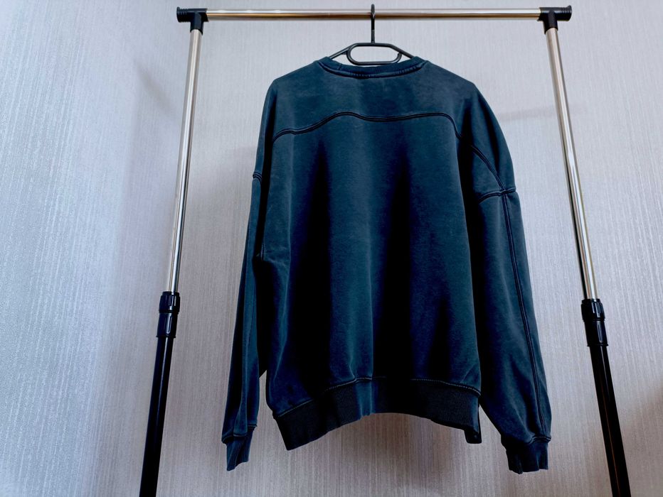 Breshka czarny męski sweter bez kaptura roz. M stan bardzo dobry