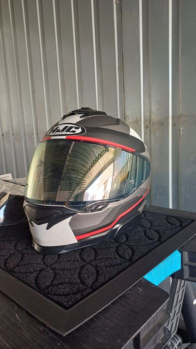 Kask HJC i71 XS Noir Matt – komplet, bardzo dobry stan