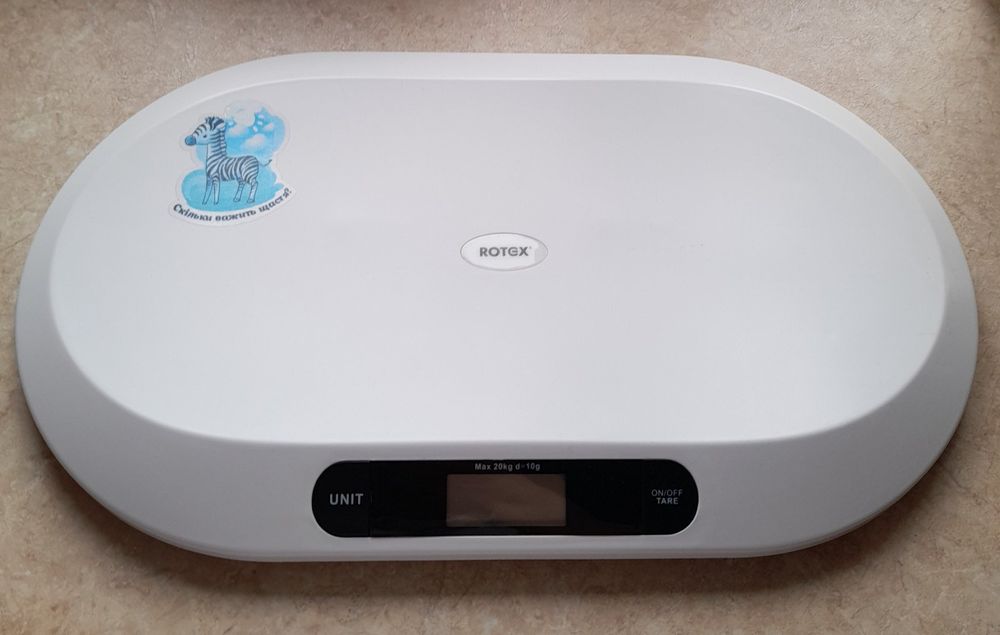 Детские весы пластиковые