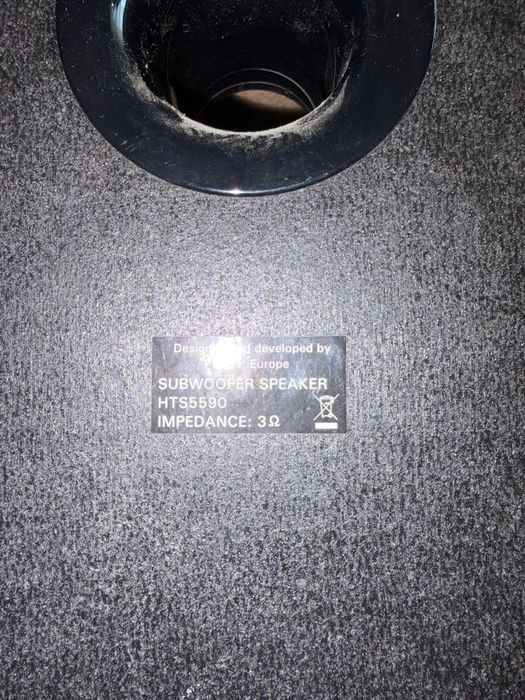 Subwoofer + Głośnik Centralny Philips