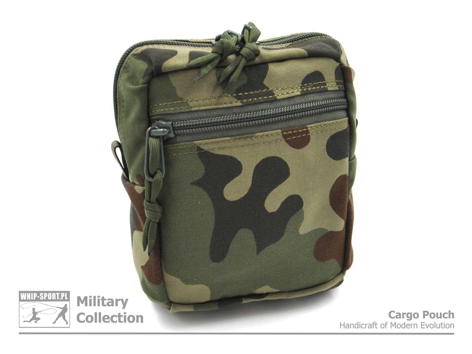 Kieszeń / Ładownica CARGO / MOLLE - 160 x 140 x 80 mm - Wz.93 - SLIM