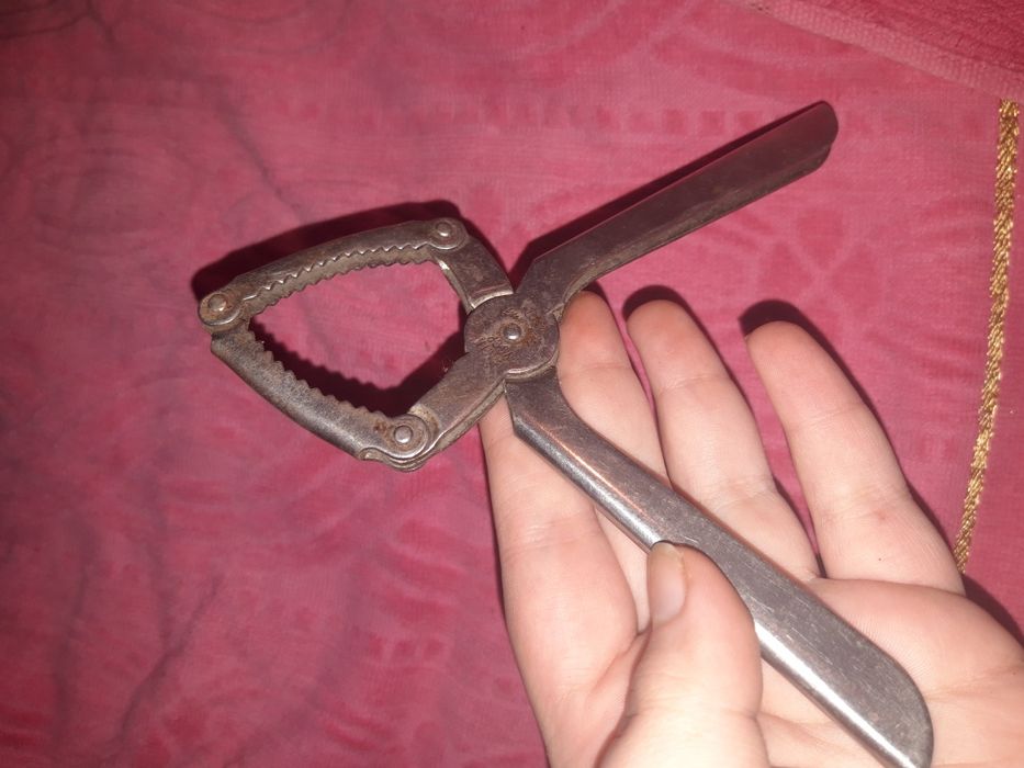 Орехокол весоремзавод ММиТП УССР Киевский ОМП нержавейка винтажный