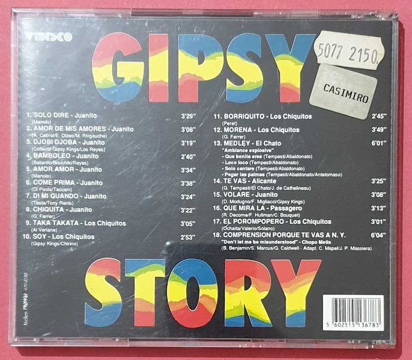 CD - Gipsy Story