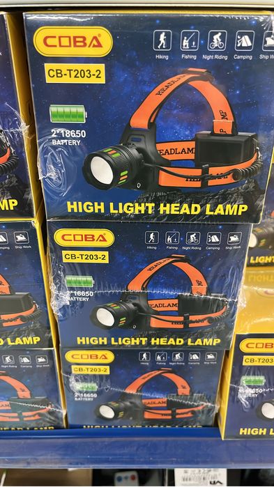 Lanterna de cabeça led ultra potente