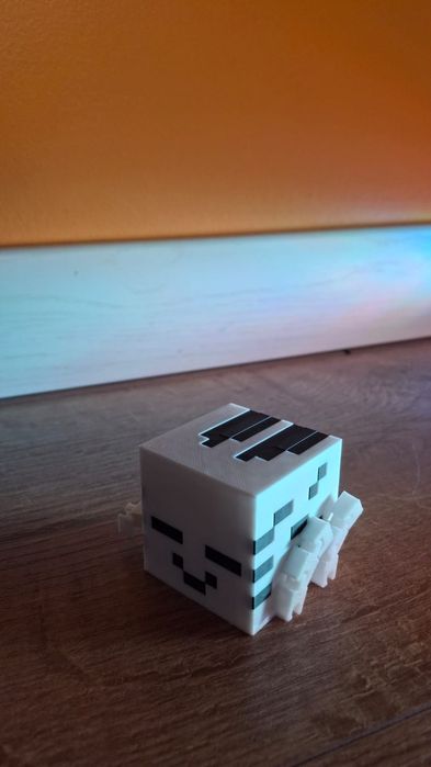 Figurka happy ghast z minecrafta. Wydruk 3D