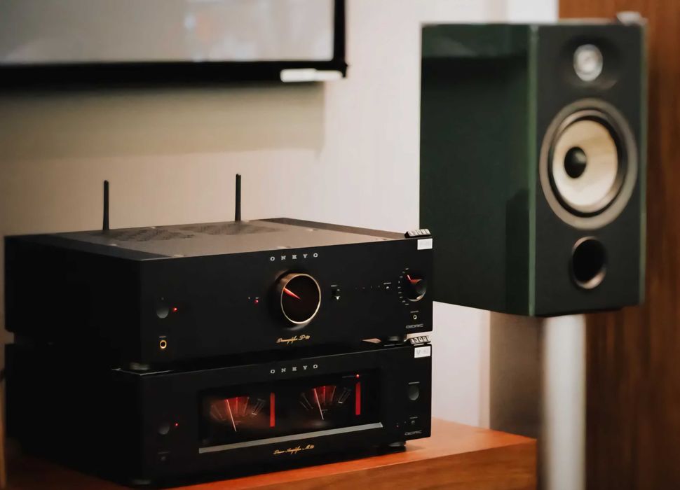 Najnowszy Onkyo Icon P-80 + M-80 Preamp Streamer 2x 200W sklep WROCŁAW