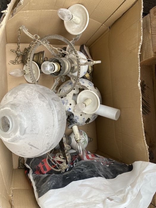 Candeeiros varios e antigos