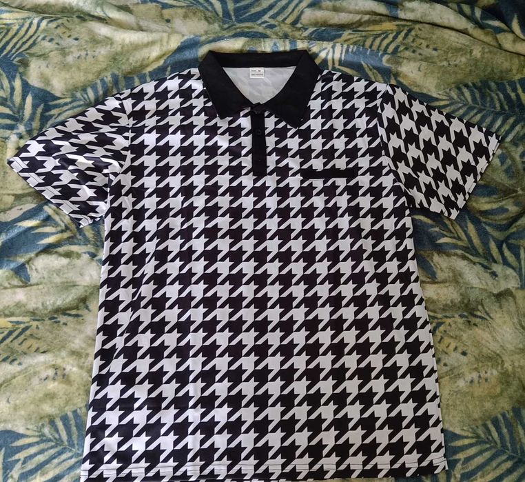 T-shirt z kołnieżykiem