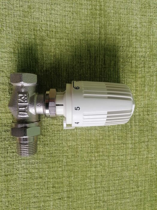 Zawór grzejnikowy M28x1,5 + głowica termostatyczna HERZ - 1 kpl.