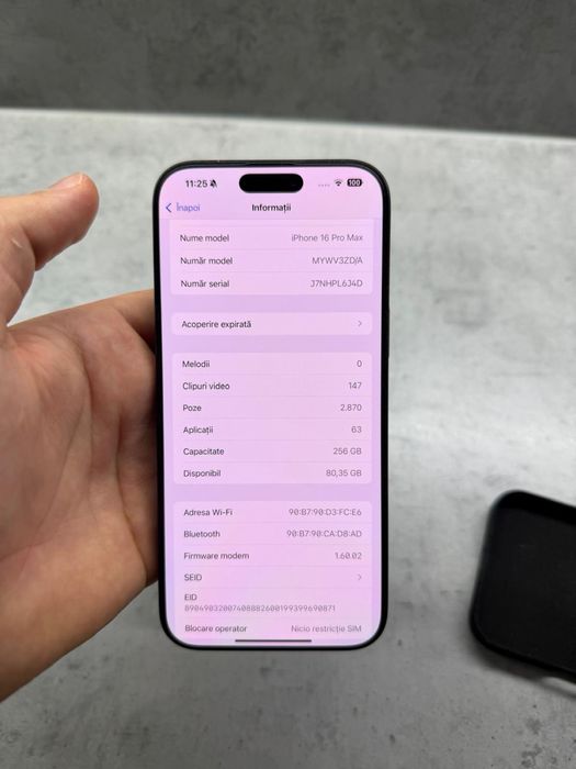 Iphone 16 pro max 256G