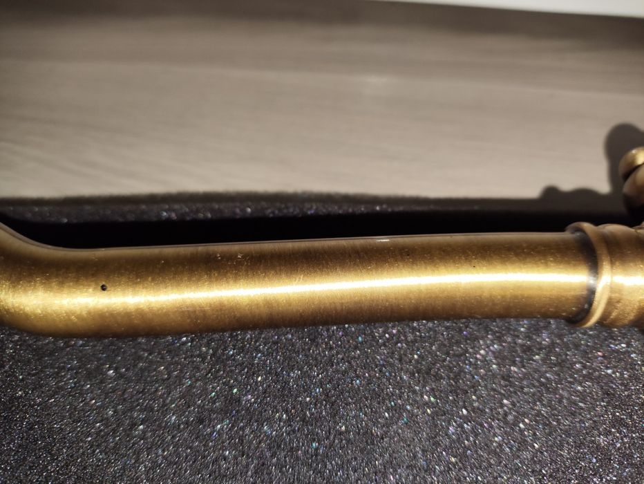 Bateria kuchenna SMEG MAP77PO mosiężna do wody kranowej i filtrowanej.