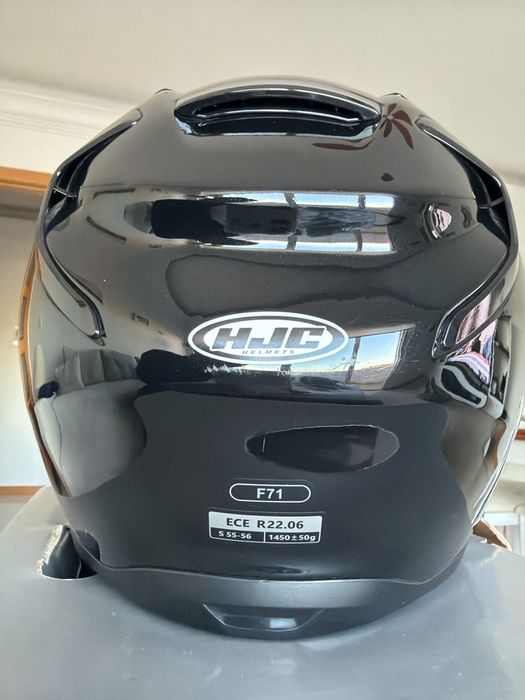 Capacete HJC preto tamanho S