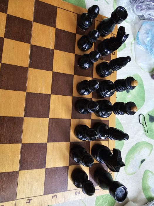 Шахматы деревянные 30х30 доска