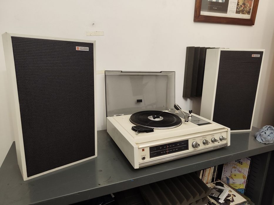 Leitor vinil Panasonic