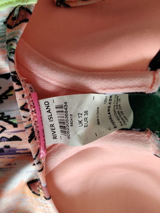 Kostium kąpielowy jednoczęściowy strój River Island