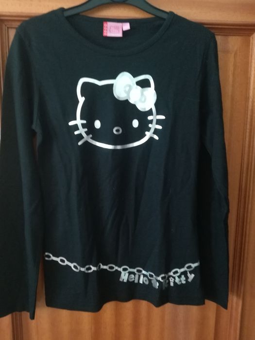 Sweat nova da kitty 10-12 anos. Portes incl.
