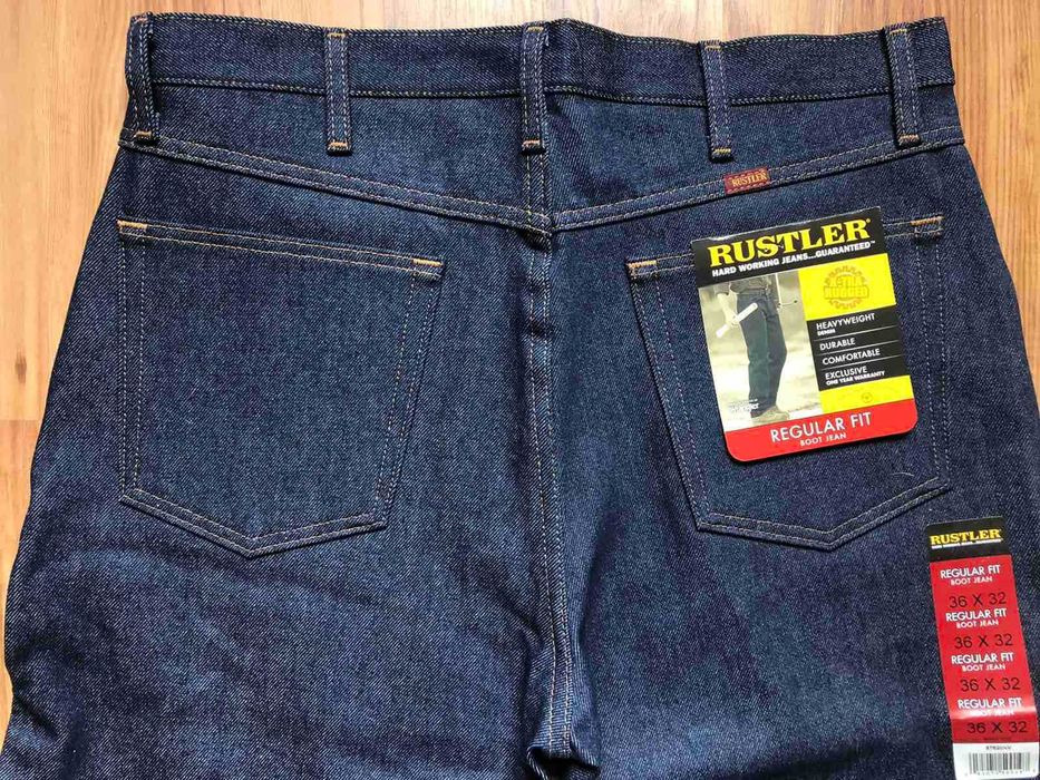 Джинси RUSTLER (фірми Wrangler) Rigid Мексика Классика!: 1 399 грн ...