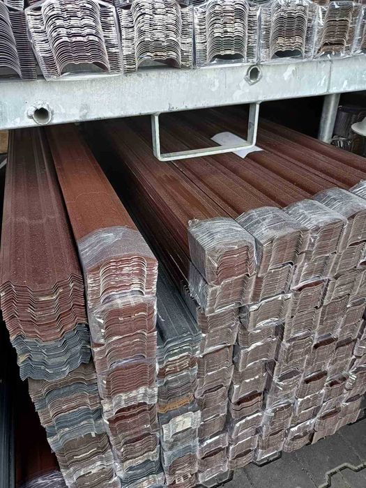 Sztachety stalowe – 2 gatunek - całe paczki, tanie ogrodzenie, płot