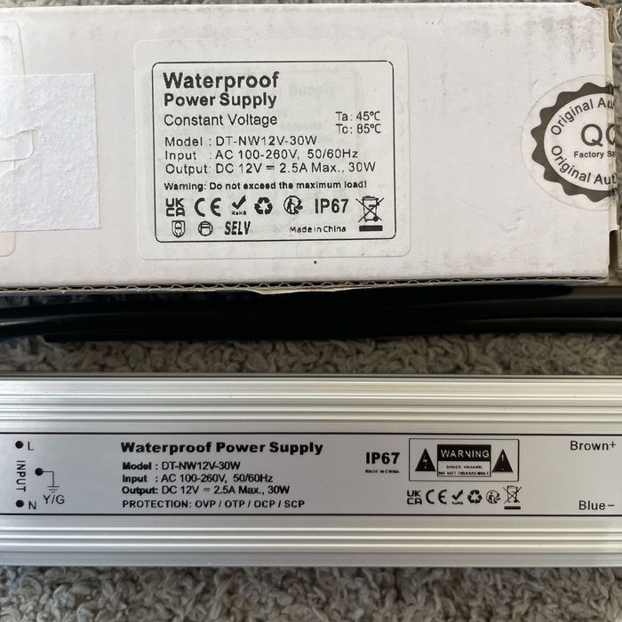 Transformator LED REYLAX zasilacz impulsowy 12V 30W (11)