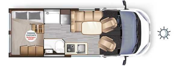 NOWY KAMPERVAN – Dreamer– automat -kampervan  NA WYNAJEM