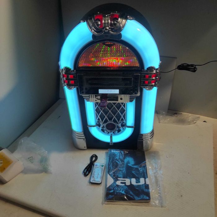 Музичний автомат Auna Kentucky Jukebox 50 см BT FM USB SD MP3 CD