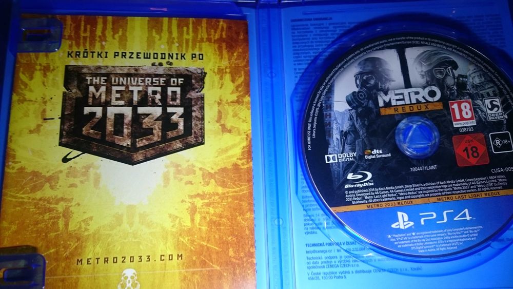 Gra Metro Redux PS4 PL Playstation 4 Days Gone dying zombi