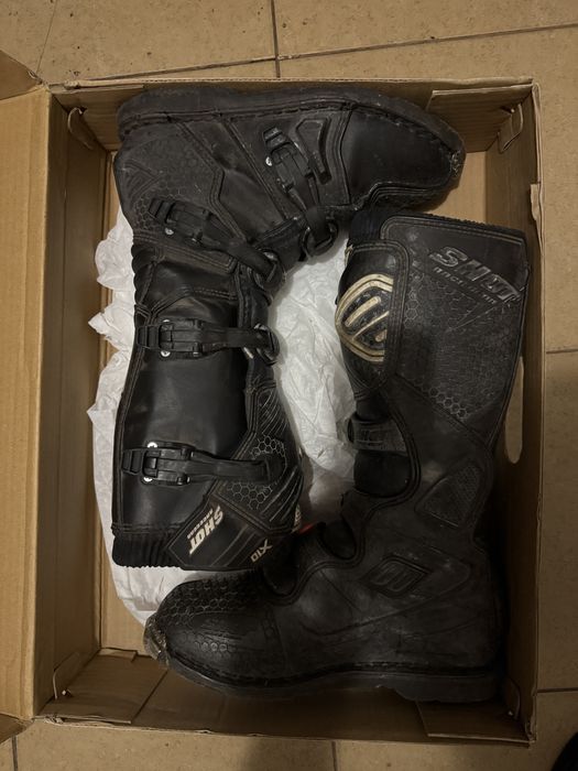 Мотоботи FOX Motion Black